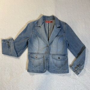 VINTAGE Mossimo Supply Co. Light Blue Jean Jacket!! Absolutely amazing 🤩